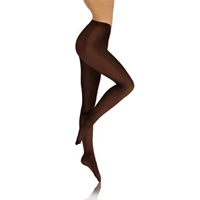 Abbildung von sesto senso Damen Strumpfhose Blickdicht Microfaser 70 DEN Braun Kaffee 4 L Caffe