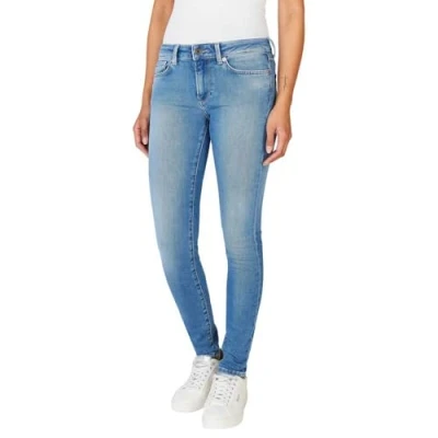 Abbildung von Pepe Jeans SOHO Skinny Fit, Damen, Größe: 30x30, Denim