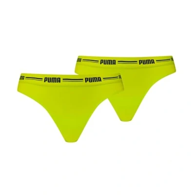 Abbildung von Puma Damen String Unterwäsche, Rosa, M (2er Pack)