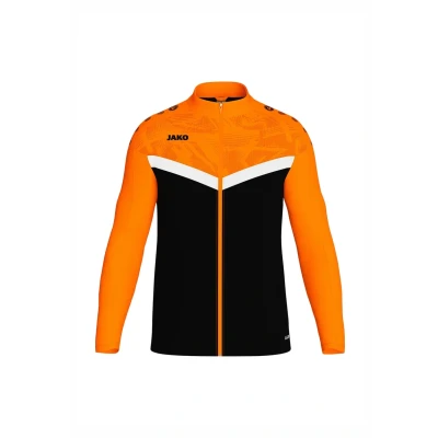 Abbildung von JAKO Fussball Teamsport Iconic Trainingsjacke für Kinder, Größe: 152, Schwarzorange