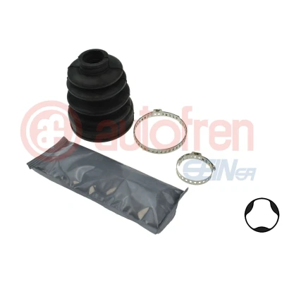 Abbildung von AUTOFREN SEINSA D8393 Achsmanschette 98 getriebeseitig MAZDA: 626 III Hatchback, MX 3, Estate, MITSUBISHI: Lancer 6 Limousine, COLT 4