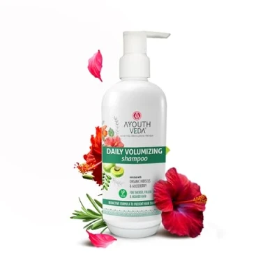 Abbildung von Ayouthveda Tägliches Volumenshampoo für dünnes Haar, Vegan, 300ml