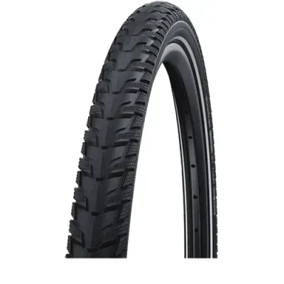 Abbildung von Schwalbe Unisex Erwachsene Reifen, schwarz, Marathon GT Tour Perf, DualGuard, TwinSkin 37 622