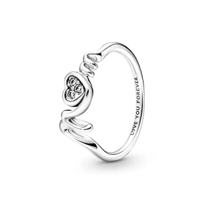Abbildung von PANDORA SHINE Damen Ring mit Zirkonia 161234C01 56