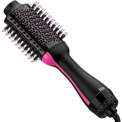 Abbildung von Sawop Warmluftbürste Rundbürstenföhn, Föhnbürste, Hairstyler Haartrockner Bürste in Einem, Verbessertes 4 1 und Styler Volumizer, Heißluftbürste, Haarglätter
