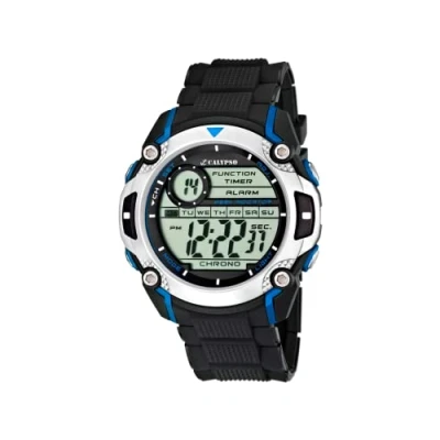 Abbildung von Calypso Jungen Digital Quarz Uhr mit Plastik Armband K5577/2