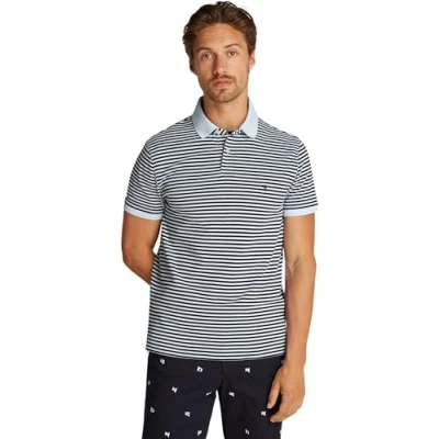 Abbildung von Tommy Hilfiger Regular Poloshirt Breezy blue desert sky, Herren, Größe: 3XL, sky