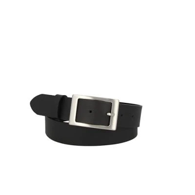 Abbildung von MGM Damen Basic Gürtel, Schwarz (Schwarz), 90