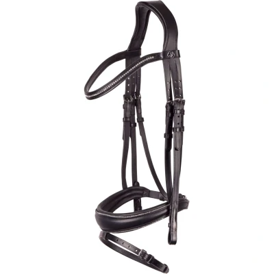 Abbildung von Harry&#039;s Horse Zaum Petit Crystal Schwarz