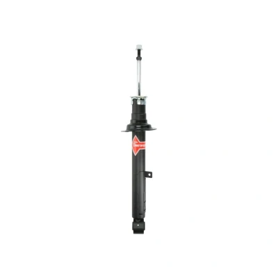 Abbildung von KYB Gas A Just 551107 Stoßdämpfer Vorderachse links Gasdruck Einrohr Dämpfer mit Zuganschlagfeder oben Stift, unten Auge