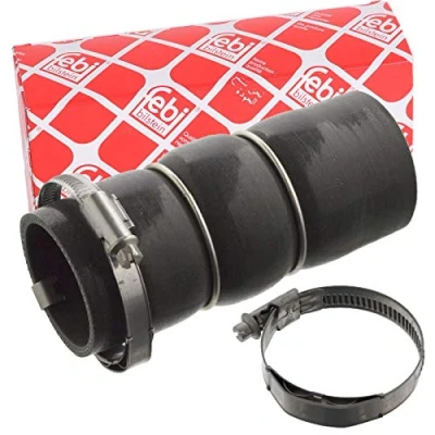 Abbildung von FEBI BILSTEIN 103704 Ladeluftschlauch 51 mit Schellen CITROËN: C4 I Grand Picasso, Berlingo II, Spacetourer, PEUGEOT: 5008 I, 207 SW, Partner II Van
