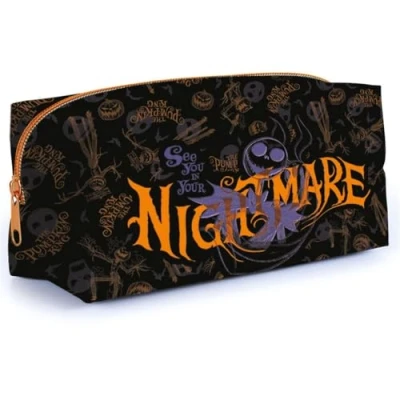Abbildung von Pyramid International Disney The Nightmare Before Christmas Federmäppchen mit Reißverschluss, gruseliges Stifteetui offizielles Merchandise