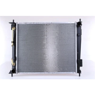 Abbildung von NISSENS 66730 Kühler, Motorkühlung Aluminium 480 411 26 Kühlrippen gelötet