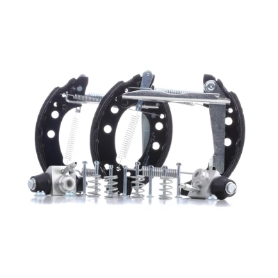 Abbildung von BOSCH 0 204 114 590 Bremsensatz, Trommelbremse mit Zubehör, Radbremszylinder VOLKSWAGEN: Lupo / 3L, SEAT: Arosa
