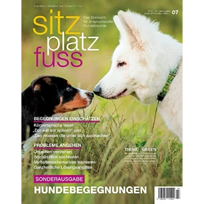 Abbildung von SitzPlatzFuss, Sonderausgabe VII November 22: Hundebegegnungen (Sitz Platz Fuß: Das Bookazin für anspruchsvolle Hundefreunde)