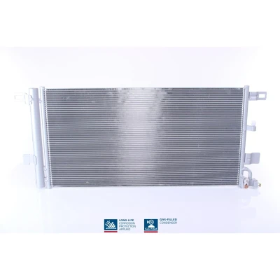 Abbildung von NISSENS 941076 Klimakondensator mit Trockner Aluminium 678 R 134a AUDI: A4 B9 Avant, A5 Sportback, Saloon