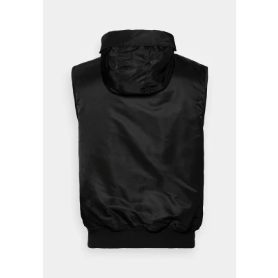 Abbildung von Alpha Industries Hooded VEST Weste, Herren, Größe: Small, Black