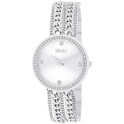 Abbildung von Liu Jo Damen Analog Quarz Uhr mit Edelstahl Armband TLJ1830