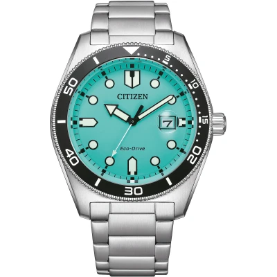 Abbildung von CITIZEN Herren Analog Quarz Uhr mit Edelstahl Armband AW1760 81W