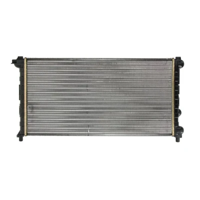 Abbildung von NRF 58765 Kühler, Motorkühlung Aluminium 600 322 34 Kühlrippen mechanisch gefügt