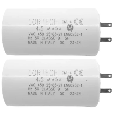 Abbildung von 2 Stück Rolladen Kondensator 4,5µF für Rollladen aller Marken Motordrehmoment 15Nm bis 17Nm Made in Italy