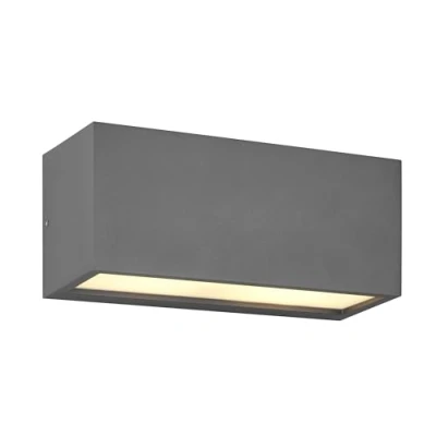 Abbildung von Außenwandleuchte Mayenne, anthrazit, Up &amp; Downlight, eckig