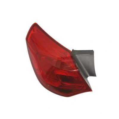 Abbildung von ABAKUS 442 1971L UE Rückleuchte links äusserer Teil W5W, W16W Rot ohne Lampenträger, Glühlampe OPEL: Astra J Hatchback