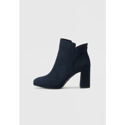 Abbildung von Tamaris High Heel Stiefelette, Damen, Größe: 36, Navy Schuhe
