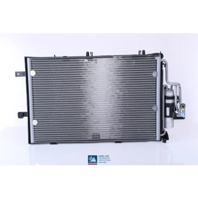 Abbildung von NISSENS 94721 Klimakondensator mit Trockner Aluminium 588 R 134a OPEL: Corsa C Hatchback
