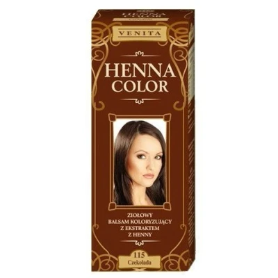Abbildung von Henna Color 115 Schokolade Haarbalsam Haarfarbe Farbeffekt Naturhaarfärbemittel Henne Öko 100g 8,73 EUR