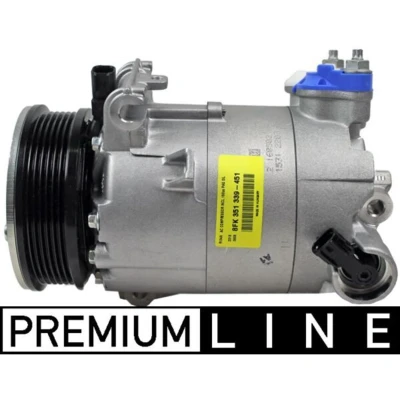 Abbildung von MAHLE ORIGINAL ACP 1394 000P Kompressor 7VS16ec 12 PAG 46 YF R 1234yf, 134a ohne Ölablassschraube LAND ROVER: Range Rover Evoque