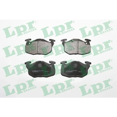 Abbildung von LPR 05P642 Bremsbelagsatz PEUGEOT: 106 II Hatchback, CITROËN: Saxo Hatchback