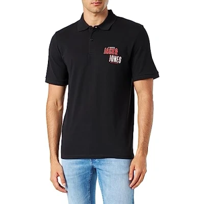 Abbildung von Jack &amp; Jones Jcocoast Poloshirt, Herren, Größe: Large, Black