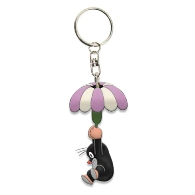 Abbildung von Trötsch Der kleine Maulwurf 3D Schlüsselanhänger Fallschirm: Taschenanhänger Schlüsselringanhänger