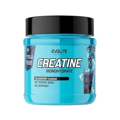 Abbildung von Creatin Monohydrat 300g Taurin Kreatin Pulver, Pre Workout 60 Portionen Perfekt Löslich, Vegan, 2 Monate Vorrat Evolite Nutrition