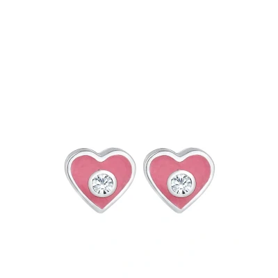 Abbildung von Elli Hearts Ohrringe für Kinder, Größe: One Size, Silber