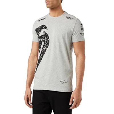 Abbildung von Venum Herren T shirt kæmpe shirt, Grau/Schwarz, M EU