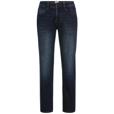 Abbildung von camel active Regular FIT Jeans Straight Leg, Herren, Größe: 32x30, Night blue