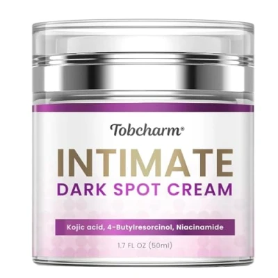 Abbildung von Tobcharm Aufhellungscreme Dunkelfleckenentferner für den Körper Dunkelflecken Korrekturcreme Intimbereiche, Achselhöhlen, Innenschenkel und Bikinizone Dark Spot Remover Cream for Body