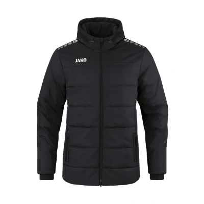 Abbildung von JAKO Fussball TEAM Coach Winterjacke, Herren, Größe: XL, Schwarz
