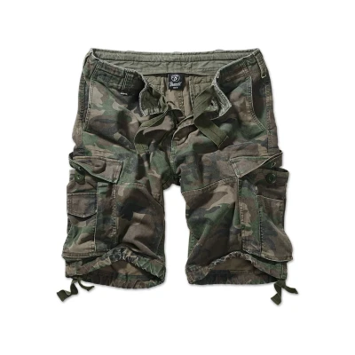 Abbildung von Brandit Vintage Shorts, Herren, Größe: 6XL, Olive camo