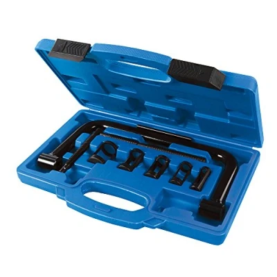 Abbildung von Silverline 494569 Ventilfederspanner, Schwarz, 1630 mm, 10 Teilig Satz
