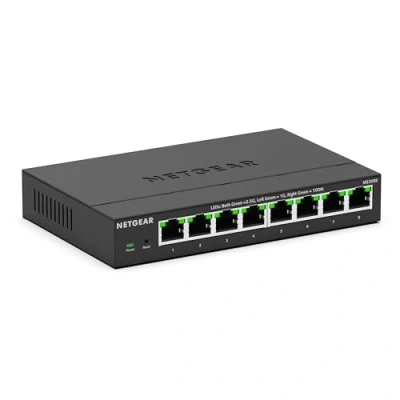 Abbildung von NETGEAR ( MS308E) Switch manageable 2.5 Gigabit 8 Ports Multi Desk or Wall Installation Plug and Play