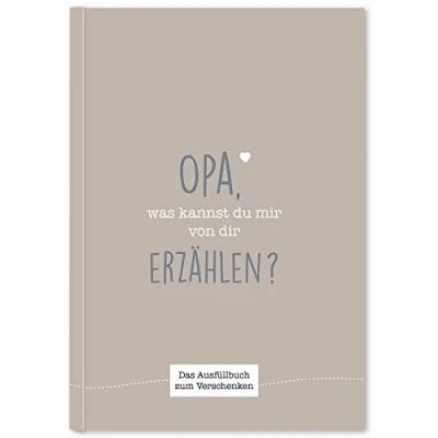 Abbildung von Cupcakes &amp; Kisses® Opa was kannst du mir erzählen I Buch zum ausfüllen Geschenke für Geschenk deinen Geburtstag oder Weihnachten