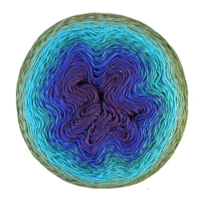 Abbildung von Scheepjes Whirl 1x1000m 769 Blackberry Mint Chip Bunte Farbverlaufsgarne für kreative Projekte