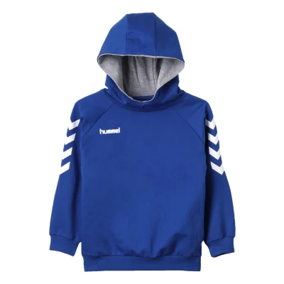 Abbildung von Hummel Hmlgo Kapuzenpullover für Kinder, Größe: 176, True blue