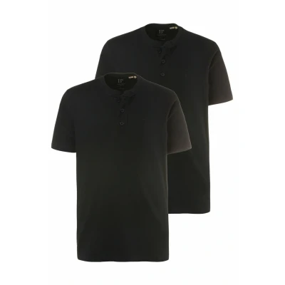 Abbildung von JP1880 Tshirt basic, Herren, Größe: 5XL, Schwarz