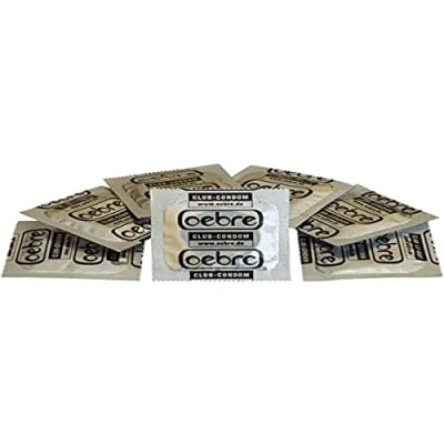 Abbildung von Männliche Kondome Marke Oebre Silver Extra 100 Condom Pack