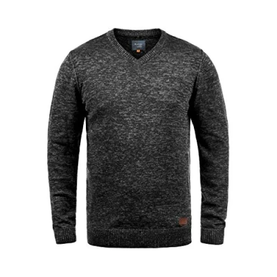 Abbildung von Blend Bhdansel Strickpullover, Herren, Größe: Large, Black