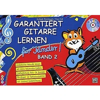 Abbildung von Garantiert Gitarre lernen für Kinder, Band 2 Buch &amp; CD: Kinderleicht Akkorde mit vielen bekannten Liedern Ab einem Altern von 6 Jahren